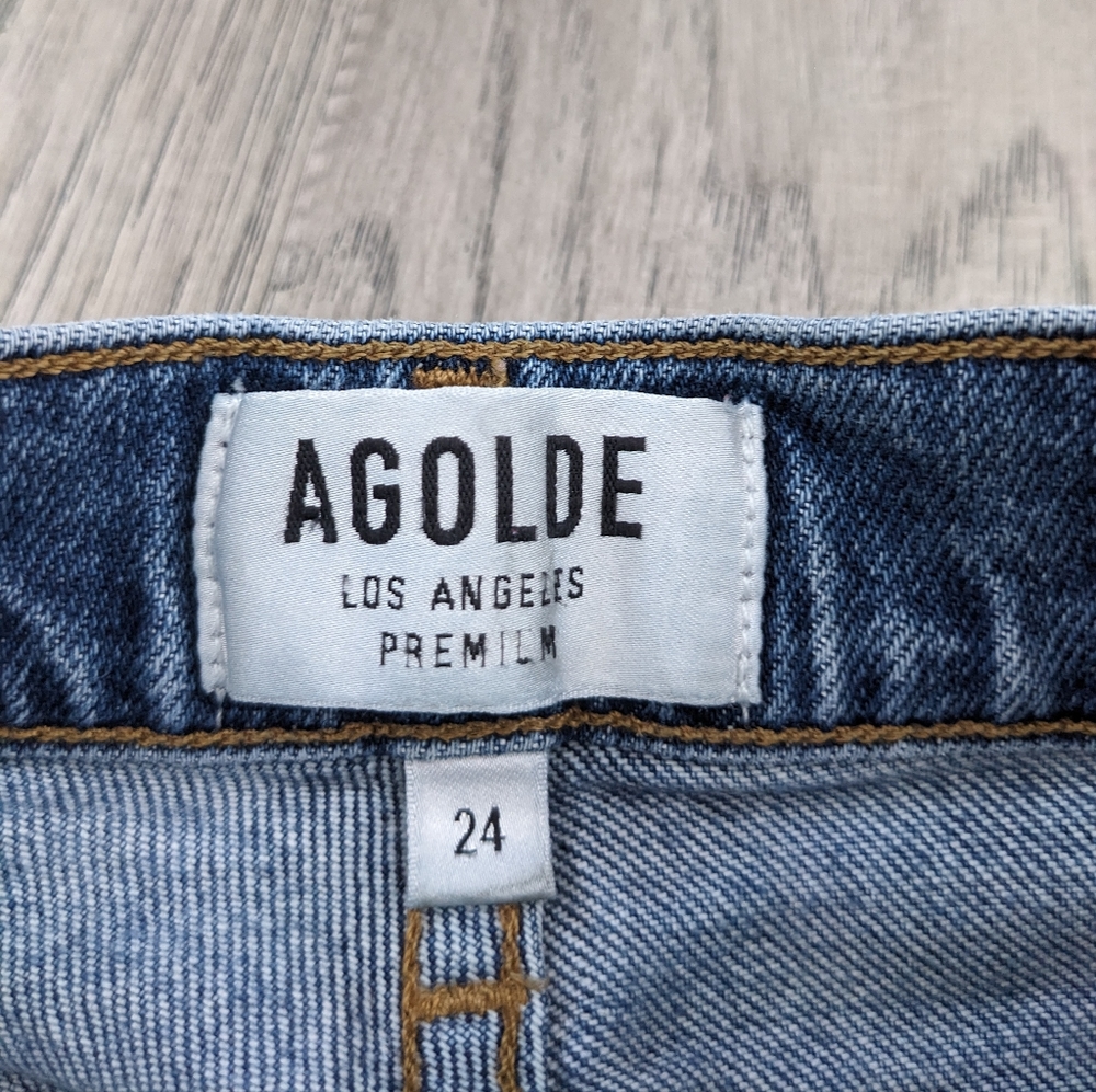 Agolde Nico High Rise Slim Fit Jeans - Picture 8 of 9